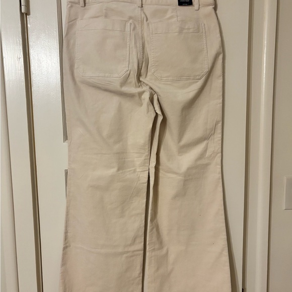 J. Crew Beige Corduroy Pants Lizzie Wide Leg NWT - Picture 6 of 11